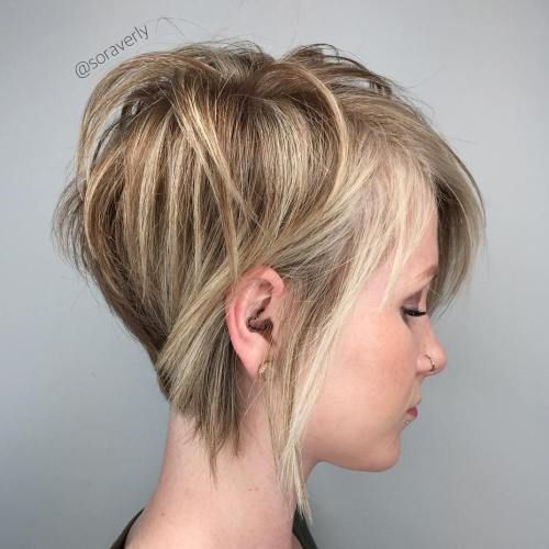 Short Haircuts For Fine Hair And Round Faces