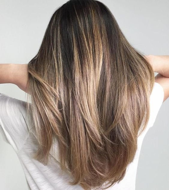 Balayage Straight Hair