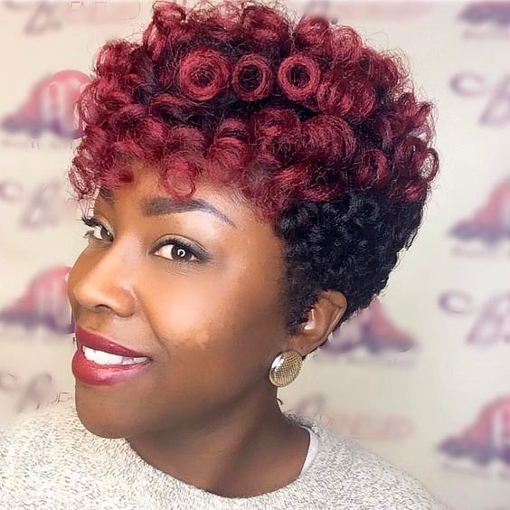 Short Tapered Crochet Braids Hairstyles