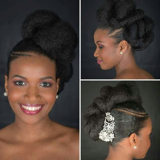 Natural Hair Updos For