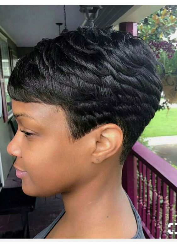 50 Stylish Short Hairstyles for Black Women  Part 62  Short hair 