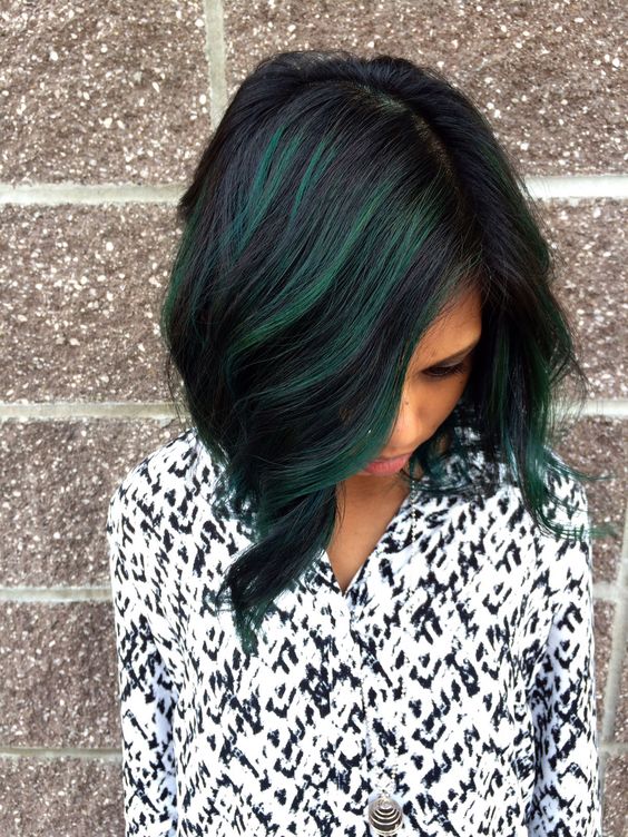 8 Ways to Rock Green Hair Color