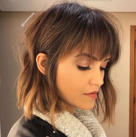 Bob Hairstyles With Wispy Bangs