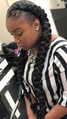 Hairstyles To Do With Weave Braids