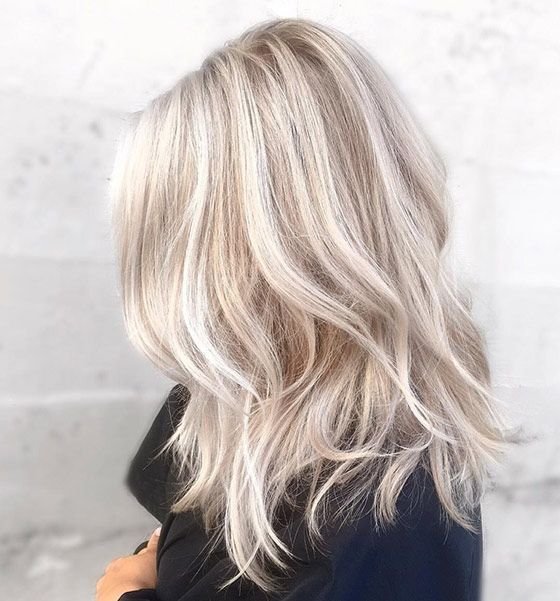 Icy Blonde Hair Color Ideas