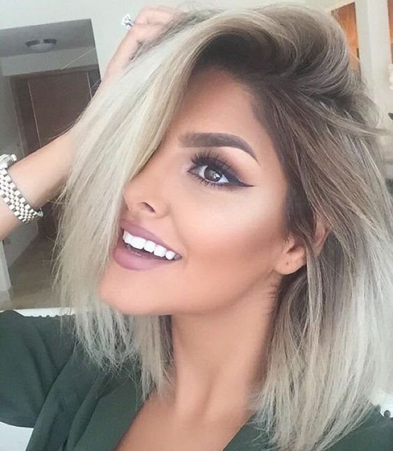 Icy Blonde Hair Color Ideas