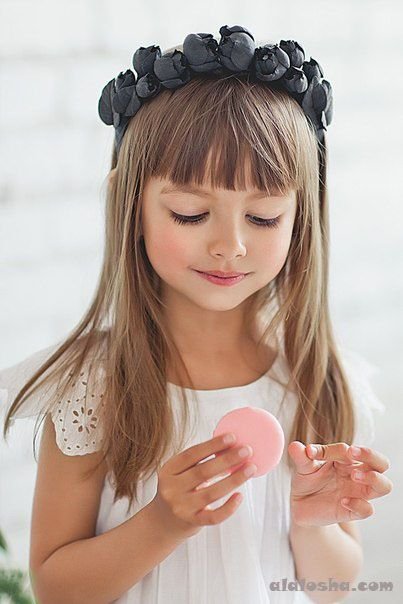 Little Girl Haircuts With Bangs 