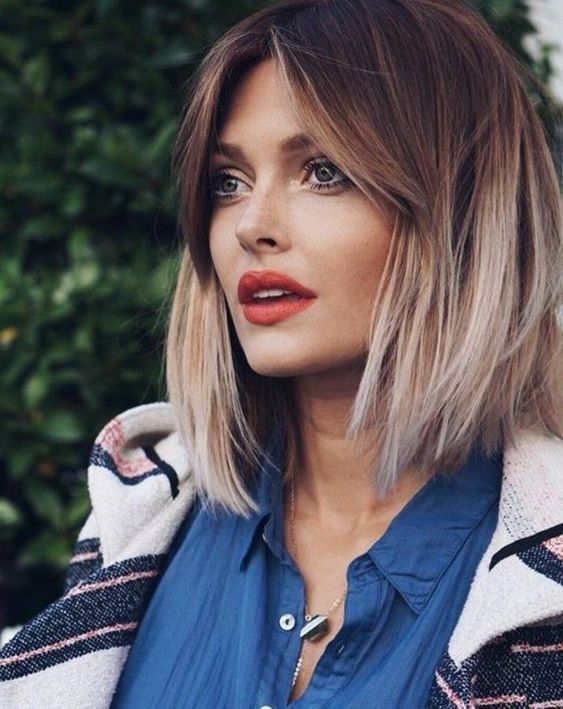 Long Bob Ombre Hairstyle - belles-lettresdejeune