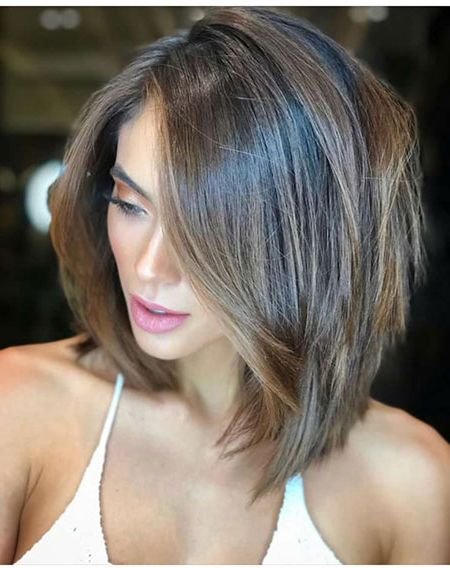 Stunning Long Bob Haircut With Layers