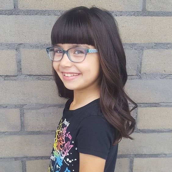 35 Wonderful Ideas For Little Girl Haircuts with Bangs