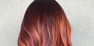 red balayage hair color ideas