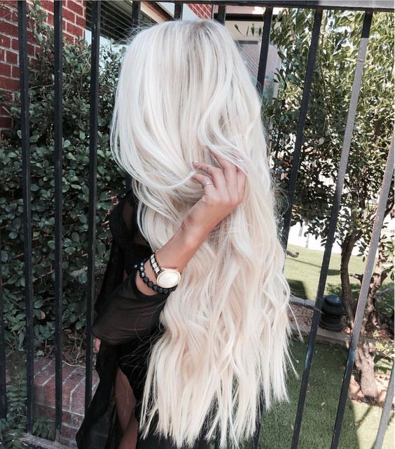 Icy Blonde Hair Color Ideas