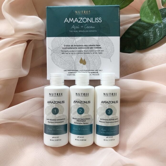 Amazonliss Keratin Smoothing Treatment Hair Straightening