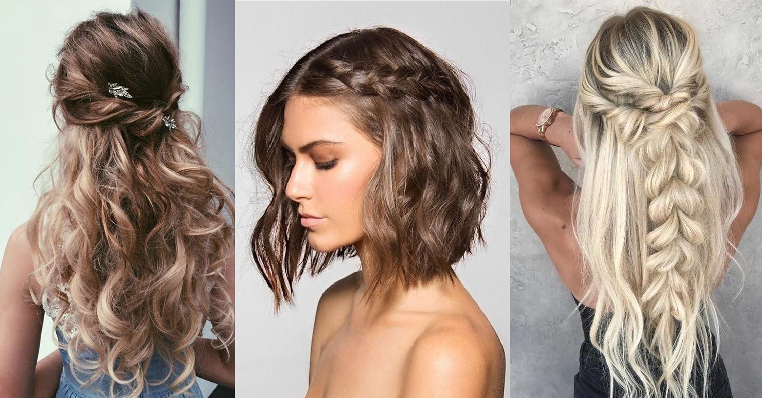 40 Best Prom Hairstyles for 2023 : Voluminous Half Up Long Hair