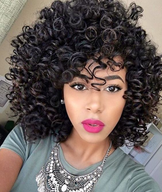 Perm Rods Styles On Natural Hair, Relaxed and Synthetic Hair