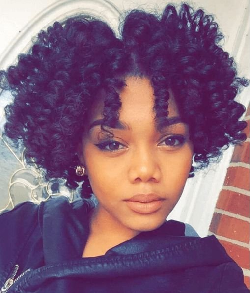 Perm Rods Styles On Natural Hair Relaxed And Synthetic Hair