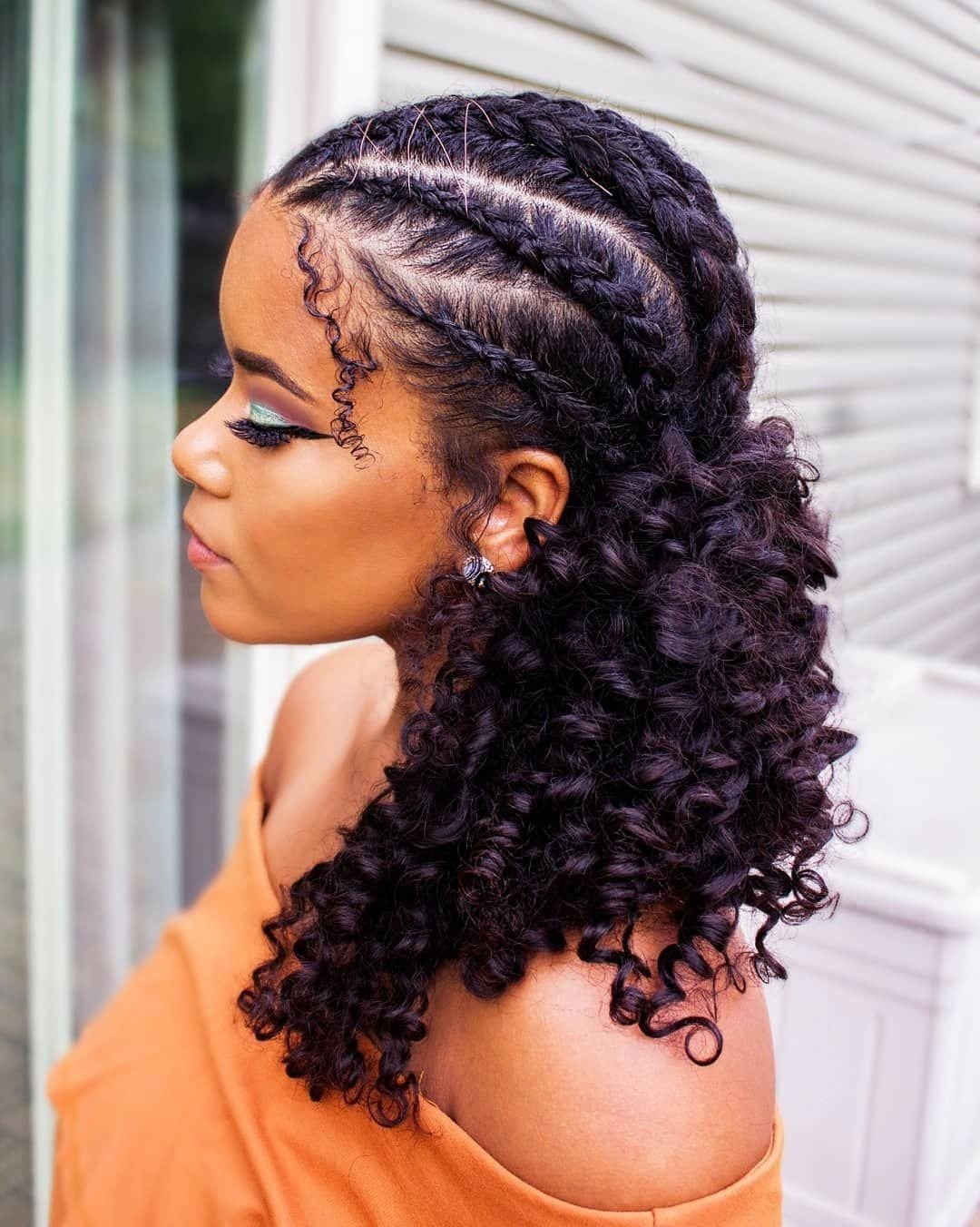 Cute Braiding Styles For Natural African Hair 