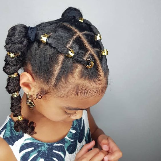 5 Kid-Friendly Hairstyles for Little Black Girls [Pics & Videos] | NO  Single Mama Drama