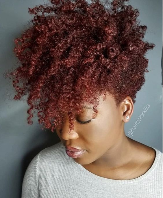 Red natural fro do'