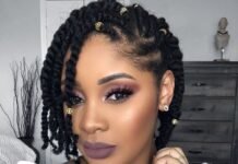 35 Natural Braided Hairstyles For Black Girls black natural braids hairstyles
