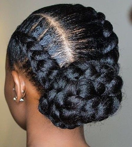 35 Natural Braided Hairstyles Without Weave For Black Girls