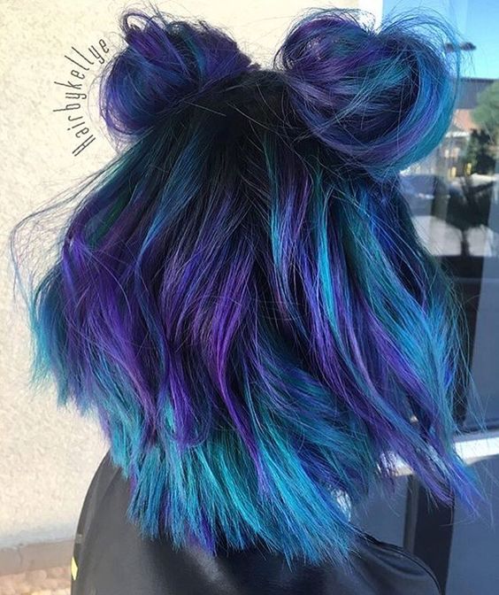 16 Stunning Peacock Hair Color Ideas to Try in 2023 – Hairstyle Camp