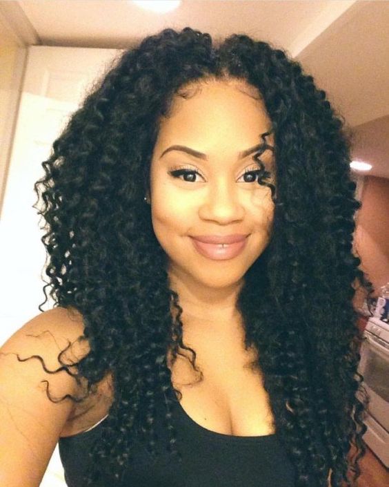 Best Curly Crochet Hair Styles | Crochet With Curly Hair