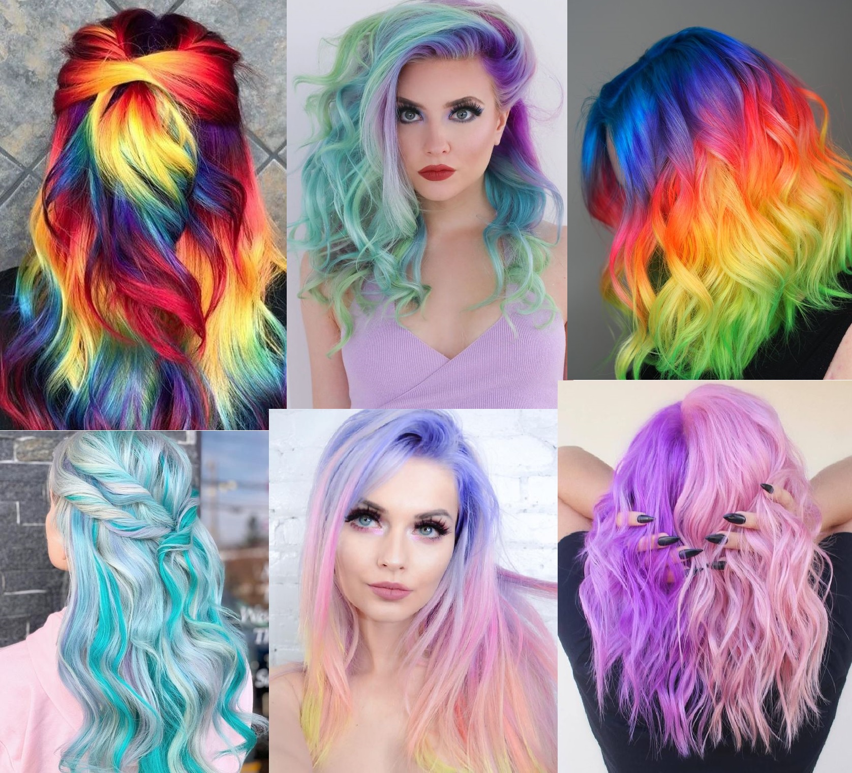 Aggregate more than 82 unicorn hair color super hot - vova.edu.vn