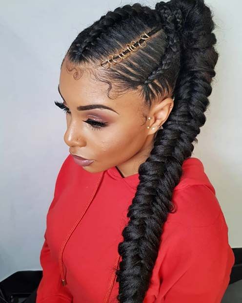 Braided Ponytail Hairstyles You Must Try 