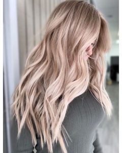 champagne blonde shade