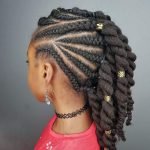 natural twist cornrows