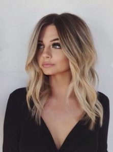 classic blonde ombre