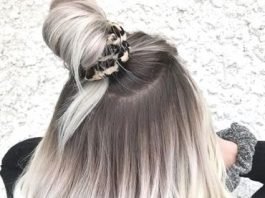 Shadow Root Blonde white blonde roots