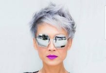 Pixie Haircuts for Older Women edgy mature cut