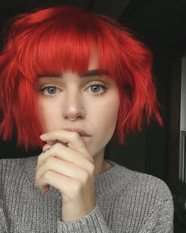 Short Red Hairstyles 2025