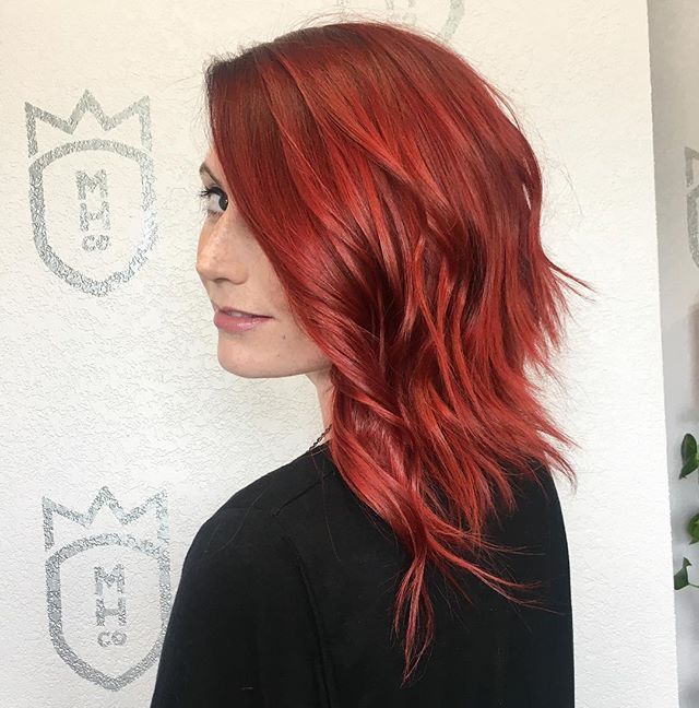 Ruby Red Hair Dye Color Ideas 