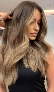 natural Ombre Hair Brown to Blonde