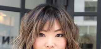 Short Shag Haircuts 2021 highlighted shag short