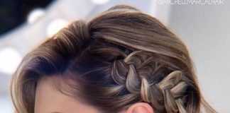Braids for Short Hair glam oversized braid short