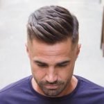slicked back mens low
