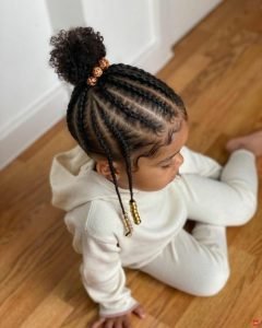 cute braided hairstyles for little black girls