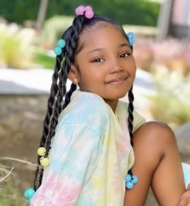 rope braids little girls