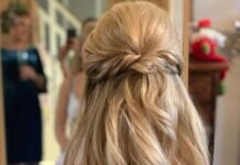 Half Up Half Down Wedding Hairstyles Ideas For Your Big Day long half up half down