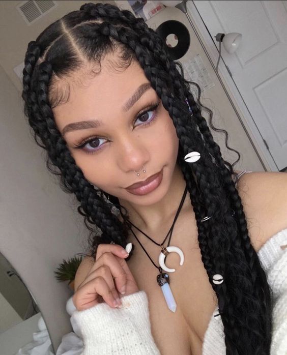 50 Best Big Box Braids for Bold and Beautiful Women in 2022