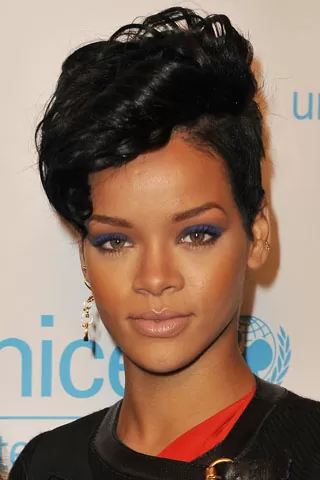 rihanna mohawk hairstyles