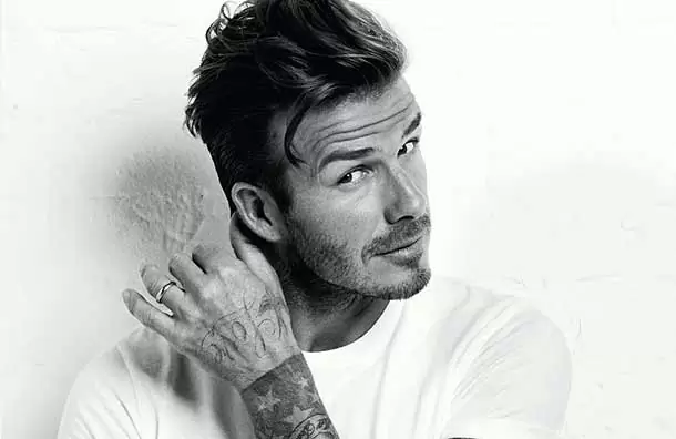 david beckham hairc