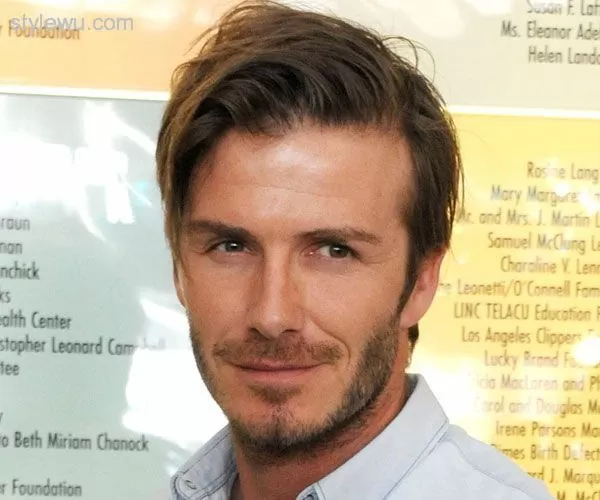 how to get david beckham hair