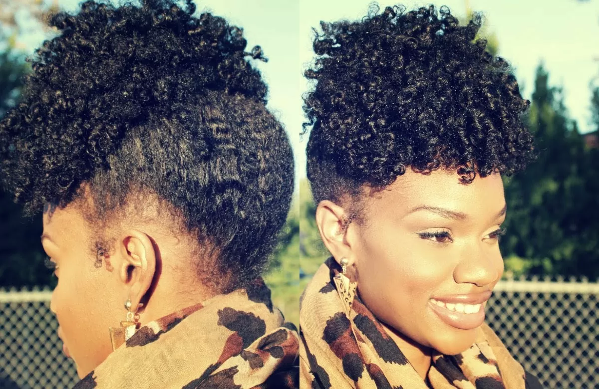 short curly hairstyles for black women