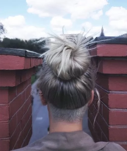 undercut hairstyle updos