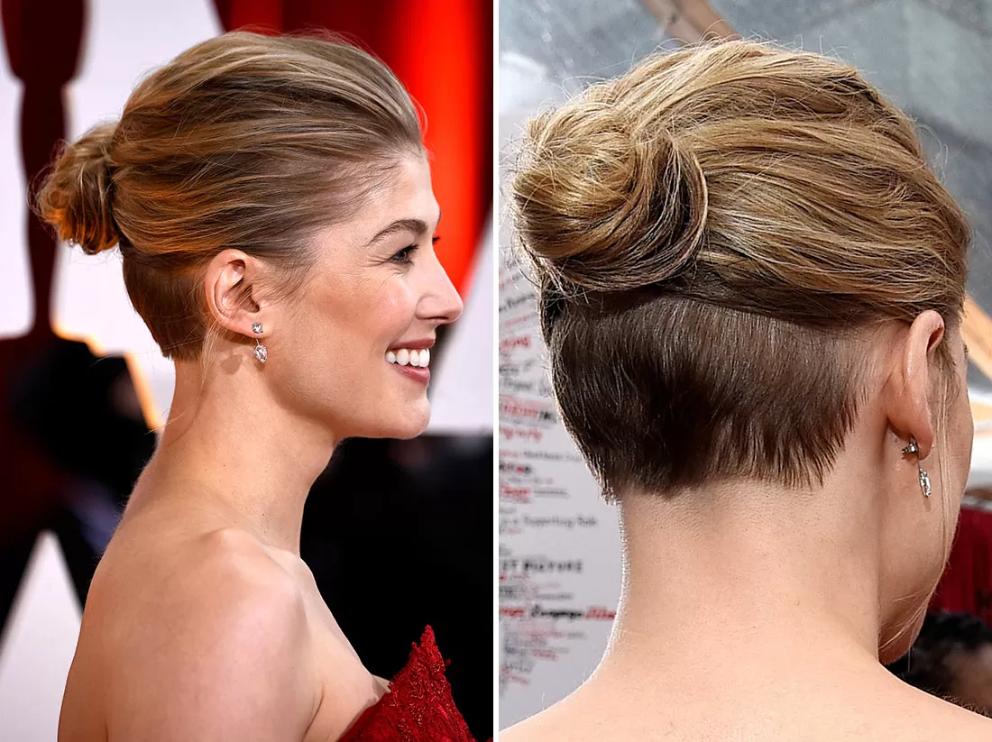 female undercut hairstyle